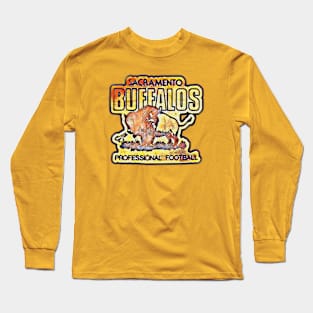 Sacramento Buffalos Football Long Sleeve T-Shirt